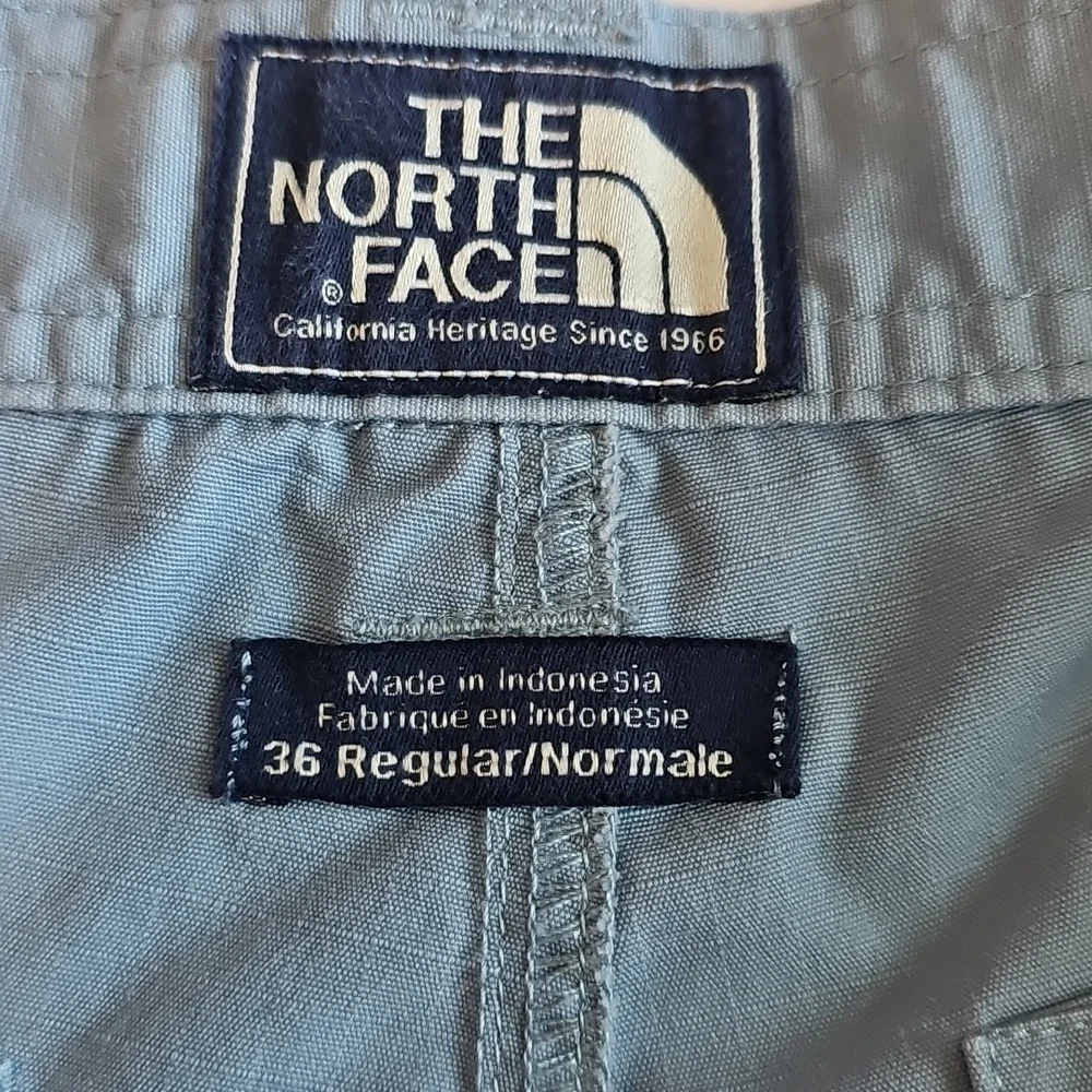 The North Face Light Blue Cargo Shorts